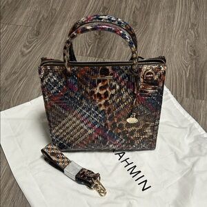 Brahmin Multicolor Satchel